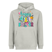 Moon Dust Happy Easter Egg Nurse Heavyweight Hoodie - HowdyJamesFarm