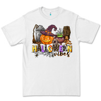 White halloween vibes Premium Tee - AdoDesignShop