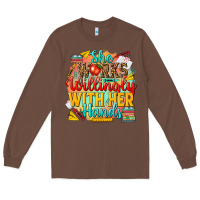 Chestnut she works willingly with her hands teacher Long Sleeve Tee - NancyCooperArtShop