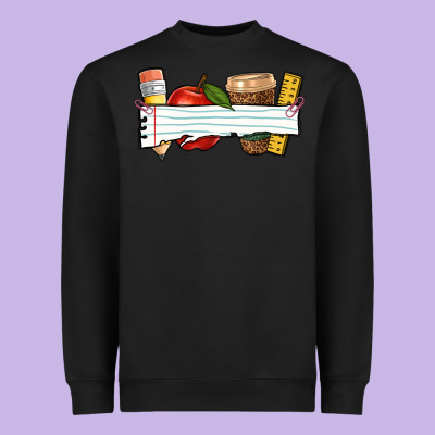 Teacher Custom Heavyweight Sweatshirt Designed By Nancycooperartshop