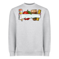 Heather Grey teacher custom Heavyweight Sweatshirt - NancyCooperArtShop