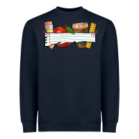 Navy teacher custom Heavyweight Sweatshirt - NancyCooperArtShop