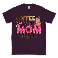 Plum coffee first mom later Classic Tee - JahusDesignShop
