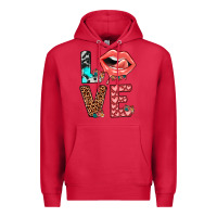 Cardinal valentines love Premium Hoodie - JahusDesignShop