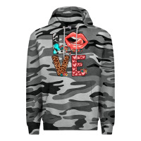 Slate Camo valentines love Premium Hoodie - JahusDesignShop