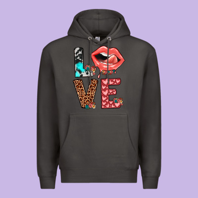 Valentines Love Premium Hoodie Designed By Jahusdesignshop