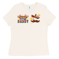Bone nacho average daddy libbey glass Ladies Tee - HRA Design Shop