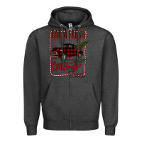Charcoal Heather Farm Fresh Christmas Zipper Hoodie - Bettercallsaul
