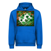 Cobalt St. patricks day Urban Hoodie - FaDigitalArtStudio