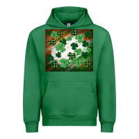 Emerald St. patricks day Urban Hoodie - FaDigitalArtStudio