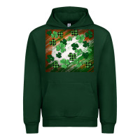 Forest Green St. patricks day Urban Hoodie - FaDigitalArtStudio