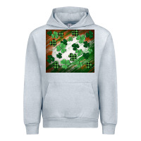 Heather Grey St. patricks day Urban Hoodie - FaDigitalArtStudio