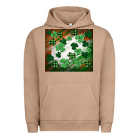 Pigment Burro St. patricks day Urban Hoodie - FaDigitalArtStudio
