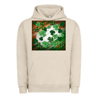 Pigment French Oak St. patricks day Urban Hoodie - FaDigitalArtStudio