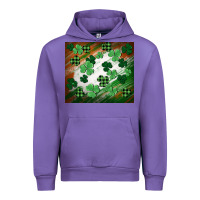 Tulip St. patricks day Urban Hoodie - FaDigitalArtStudio