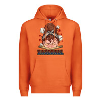 Carrot Messy bun Baseball Premium Hoodie - HowdyJamesFarm