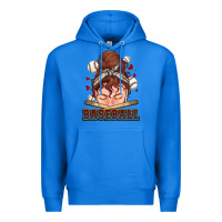 True Royal Messy bun Baseball Premium Hoodie - HowdyJamesFarm