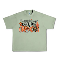 Oil Green my favorite players call me grandma Urban Heavy Tee - MaliasSmallBusiness