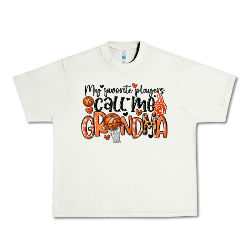 My Favorite Players Call Me Grandma Urban Heavy Tee by MaliasSmallBusiness | Teevron