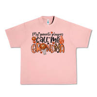Salmon my favorite players call me grandma Urban Heavy Tee - MaliasSmallBusiness