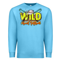 Ocean Blue Wild about Softball Premium Sweatshirt - HowdyJamesFarm