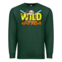Sports Green Wild about Softball Premium Sweatshirt - HowdyJamesFarm