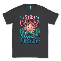 Smoke stay curious and axolotl questions Classic Tee - MaliasSmallBusiness