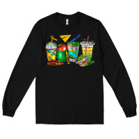Black teacher coffee cups Long Sleeve Tee - NancyCooperArtShop