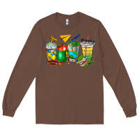 Chestnut teacher coffee cups Long Sleeve Tee - NancyCooperArtShop