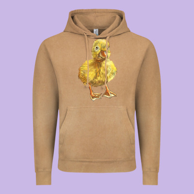 Baby Duck Vintage Hoodie Designed By Lillyallendesigns