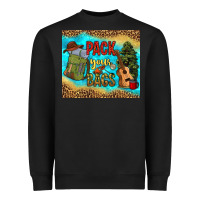 Black pack your bags Heavyweight Sweatshirt - NancyCooperArtShop