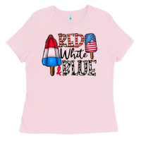 Red White Blue Ladies Tee | Teevron