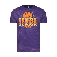 Cloud Purple basketball senior 2024 Vintage Tee - MaliasSmallBusiness