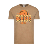 Basketball Senior 2024 Vintage Tee | Teevron