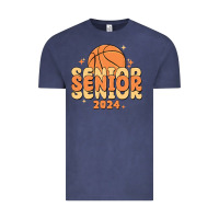 Vintage Denim basketball senior 2024 Vintage Tee - MaliasSmallBusiness