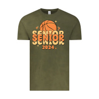 Vintage Olive basketball senior 2024 Vintage Tee - MaliasSmallBusiness