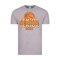Vintage Zinc basketball senior 2024 Vintage Tee - MaliasSmallBusiness