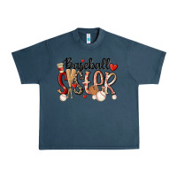 Midnight Navy baseball sister Urban Heavy Tee - MaliasSmallBusiness