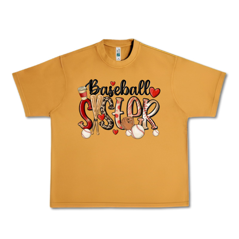 Baseball Sister Urban Heavy Tee by MaliasSmallBusiness | Teevron