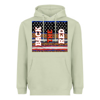 Matcha America back the red Heavyweight Hoodie - TumblerDesignByShophia
