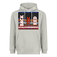 Moon Dust America back the red Heavyweight Hoodie - TumblerDesignByShophia