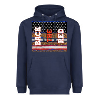 Navy America back the red Heavyweight Hoodie - TumblerDesignByShophia