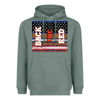 Sage America back the red Heavyweight Hoodie - TumblerDesignByShophia