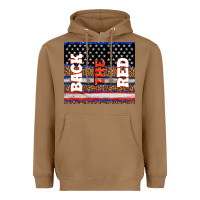 Toasted Coconut America back the red Heavyweight Hoodie - TumblerDesignByShophia