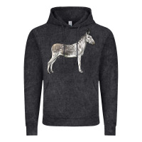 Vintage Black Andalusian Donkey Vintage Hoodie - LillyAllenDesigns
