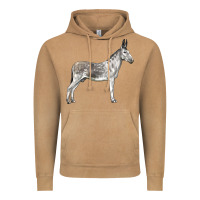 Vintage Camel Andalusian Donkey Vintage Hoodie - LillyAllenDesigns