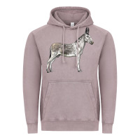 Vintage Zinc Andalusian Donkey Vintage Hoodie - LillyAllenDesigns