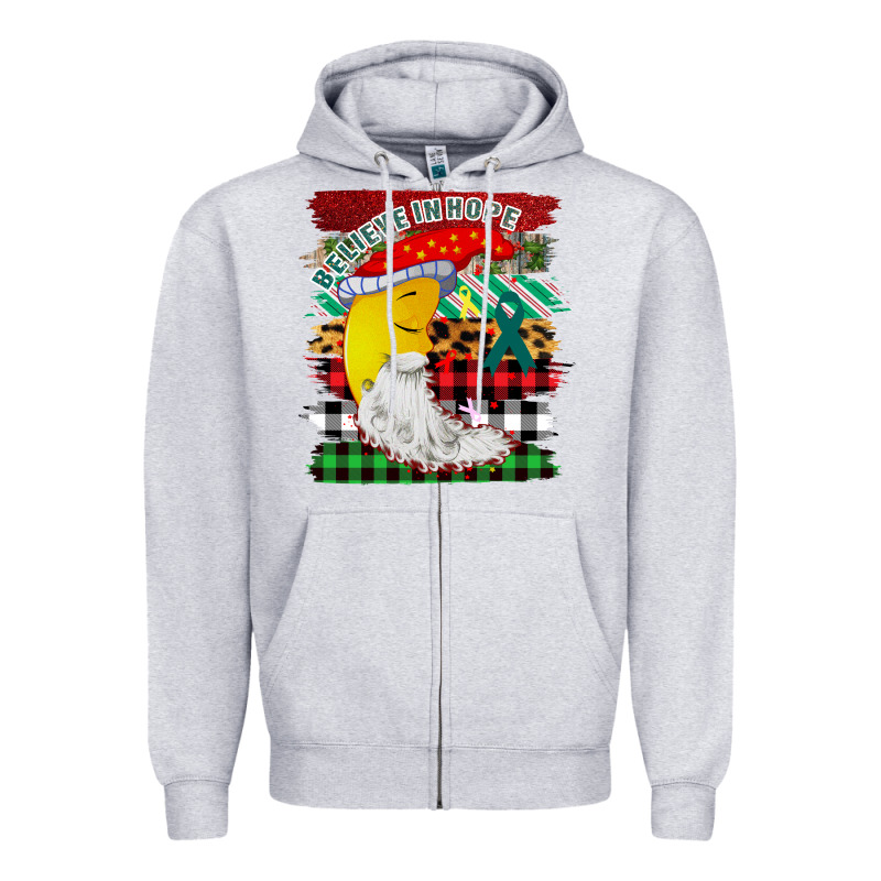 Christmas Brushstrokes Moon Zipper Hoodie by Bettercallsaul | Teevron