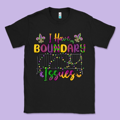 I Have Boundary Issues Classic Tee Designed By Maliassmallbusiness