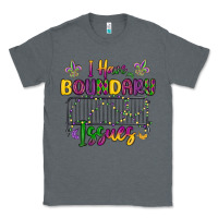 Charcoal Heather i have boundary issues Classic Tee - MaliasSmallBusiness